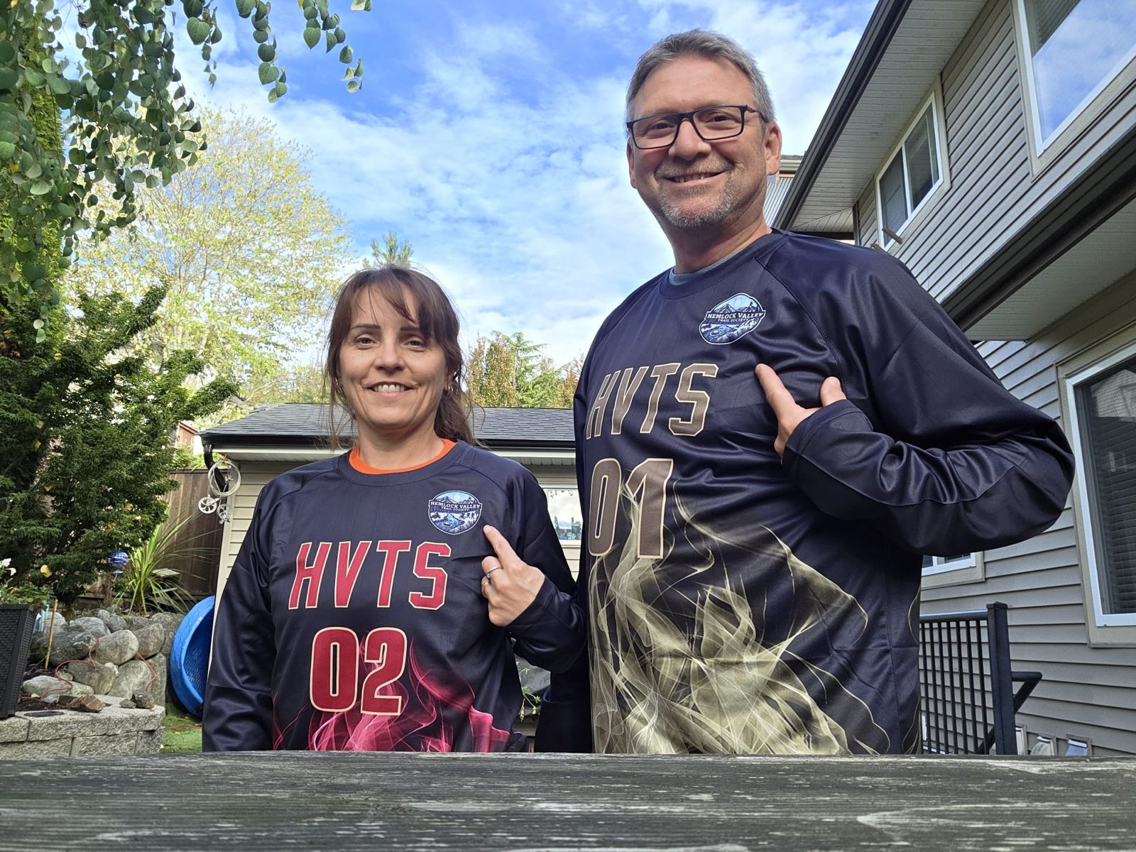 Hemlock Valley Trail Society jerseys